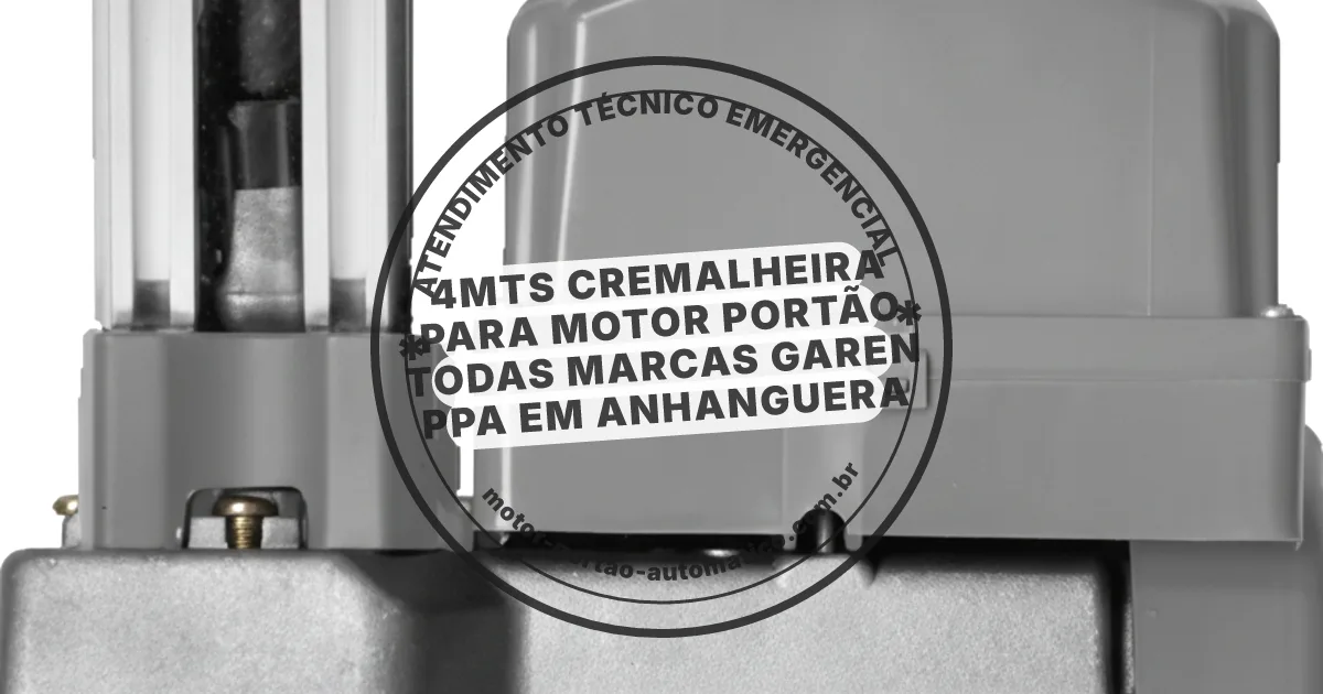 Conserto e instalação de portão automático em Anhanguera