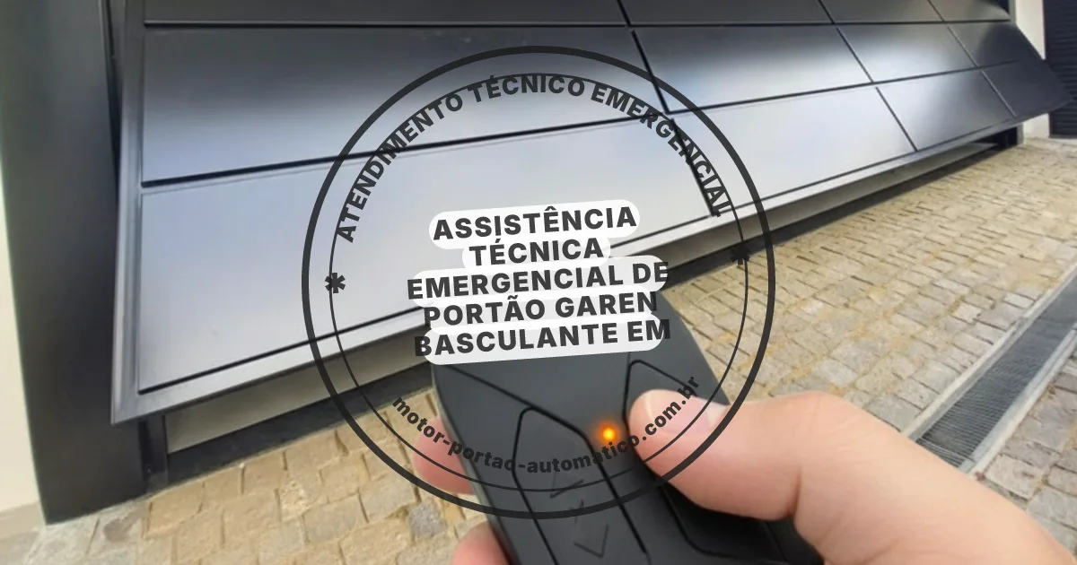 Conserto e instalação de portão automático em Jaguaré