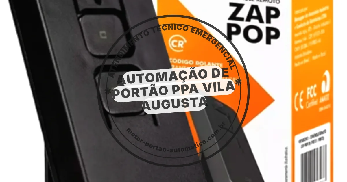 Conserto e instalação de portão automático em Ppa Vila Augusta