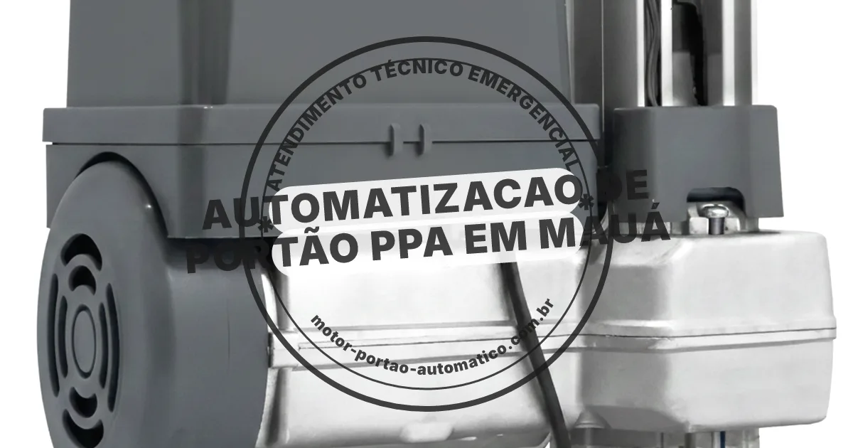Conserto e instalação de portão automático em Mauá