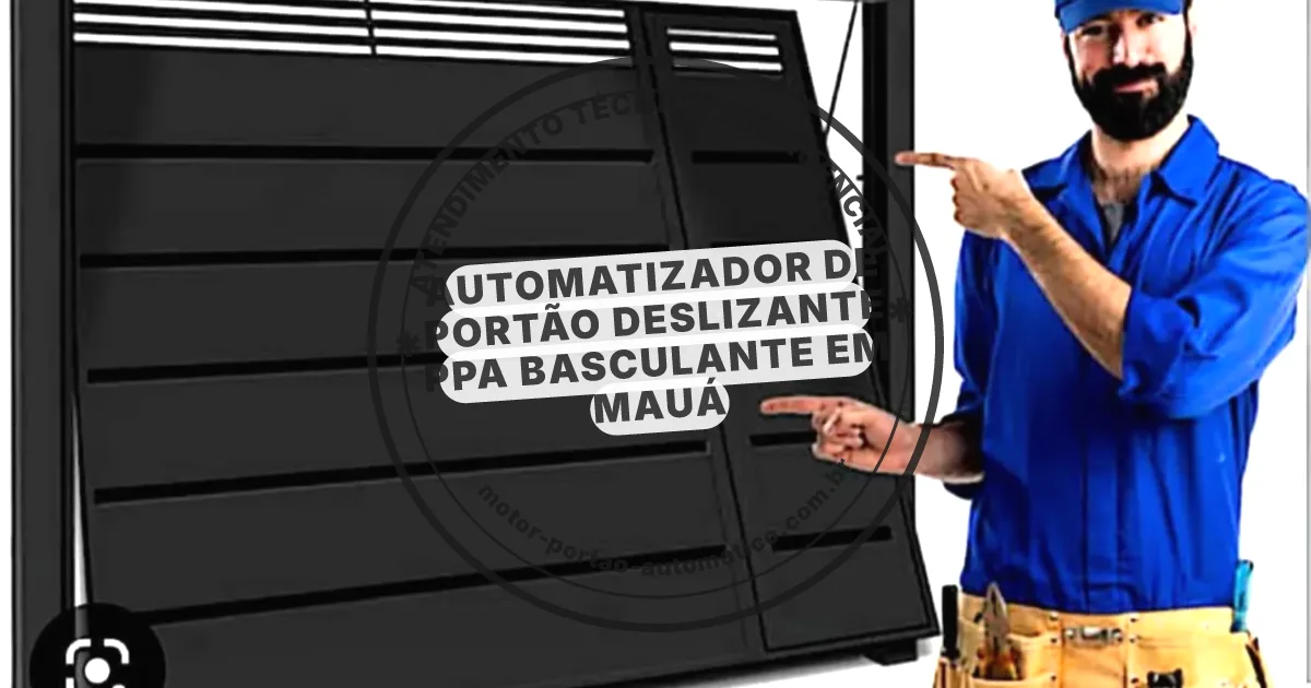Conserto e instalação de portão automático em Mauá