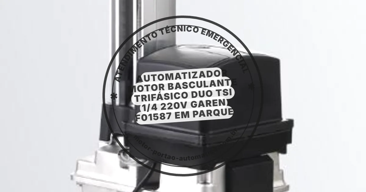 Conserto e instalação de portão automático em Parque São Lucas
