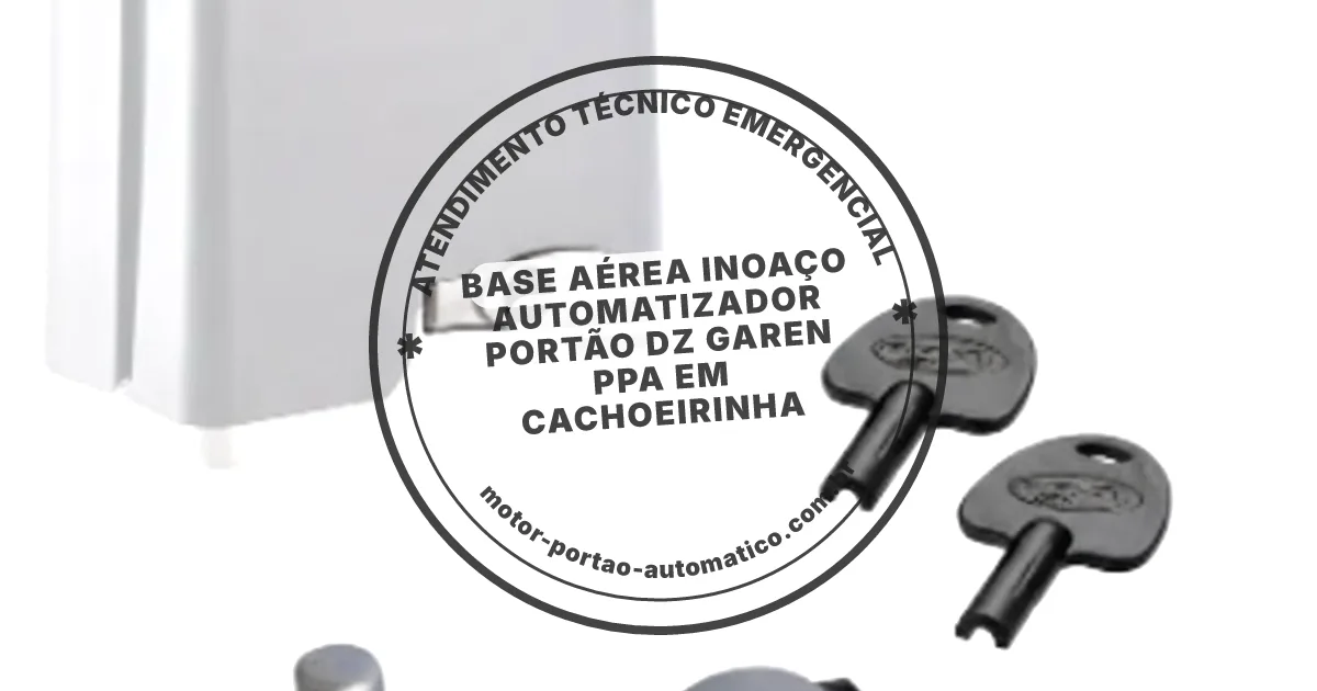 Conserto e instalação de portão automático em Cachoeirinha