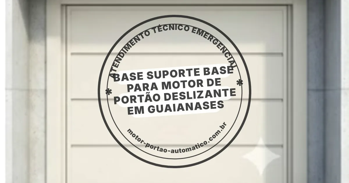 Conserto e instalação de portão automático em Guaianases