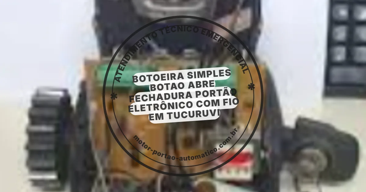 Conserto e instalação de portão automático em Tucuruvi