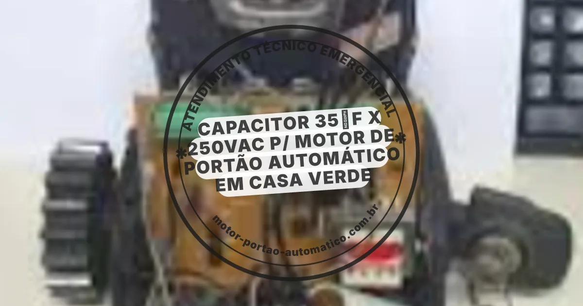 Conserto e instalação de portão automático em Casa Verde