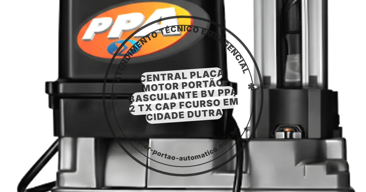 Conserto e instalação de portão automático em Cidade Dutra