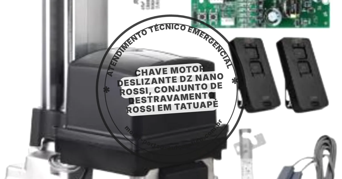 Conserto e instalação de portão automático em Tatuapé