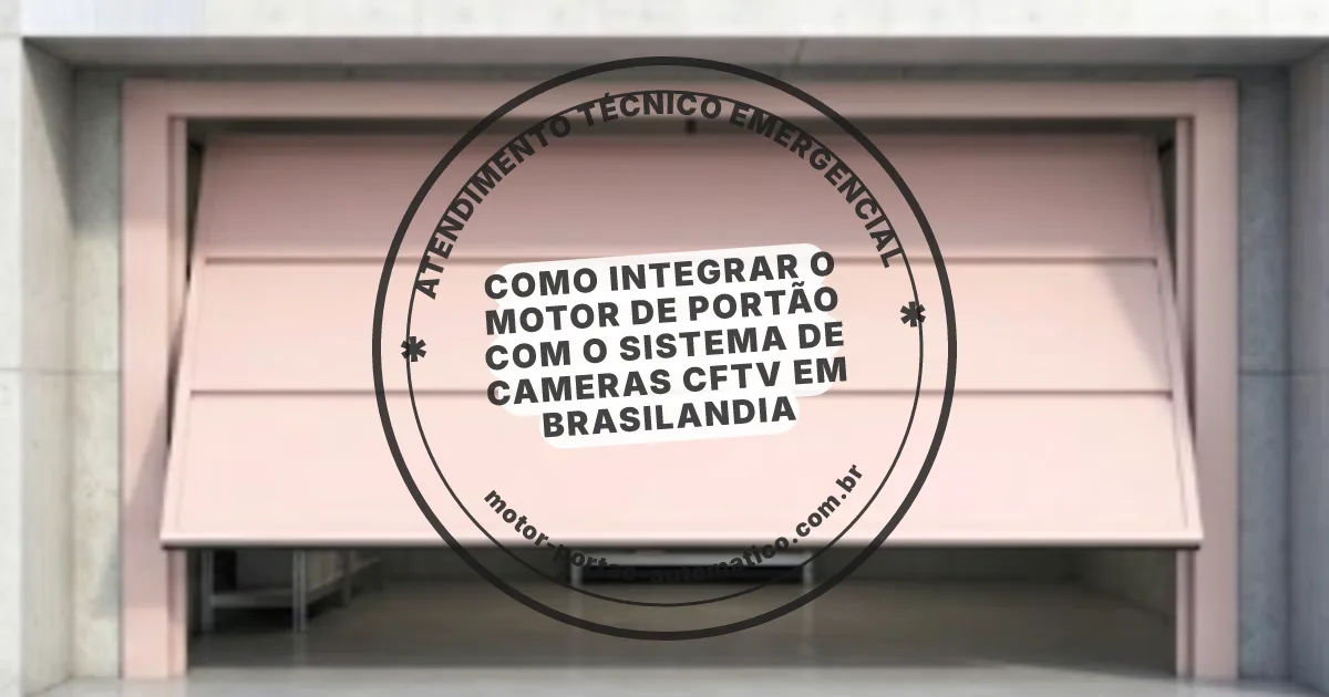 Conserto e instalação de portão automático em Brasilandia