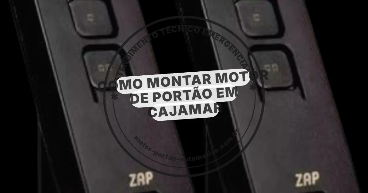 Conserto e instalação de portão automático em Cajamar