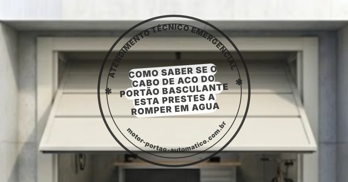 Conserto e instalação de portão automático em Agua Branca