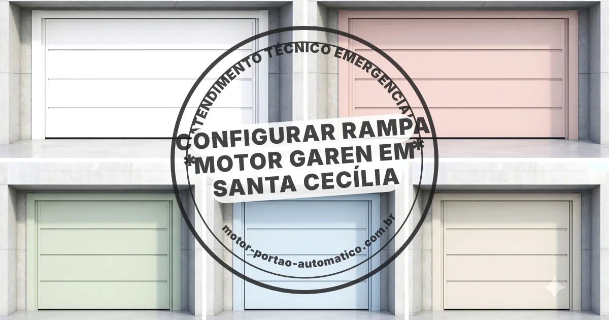 Conserto e instalação de portão automático em Santa Cecília