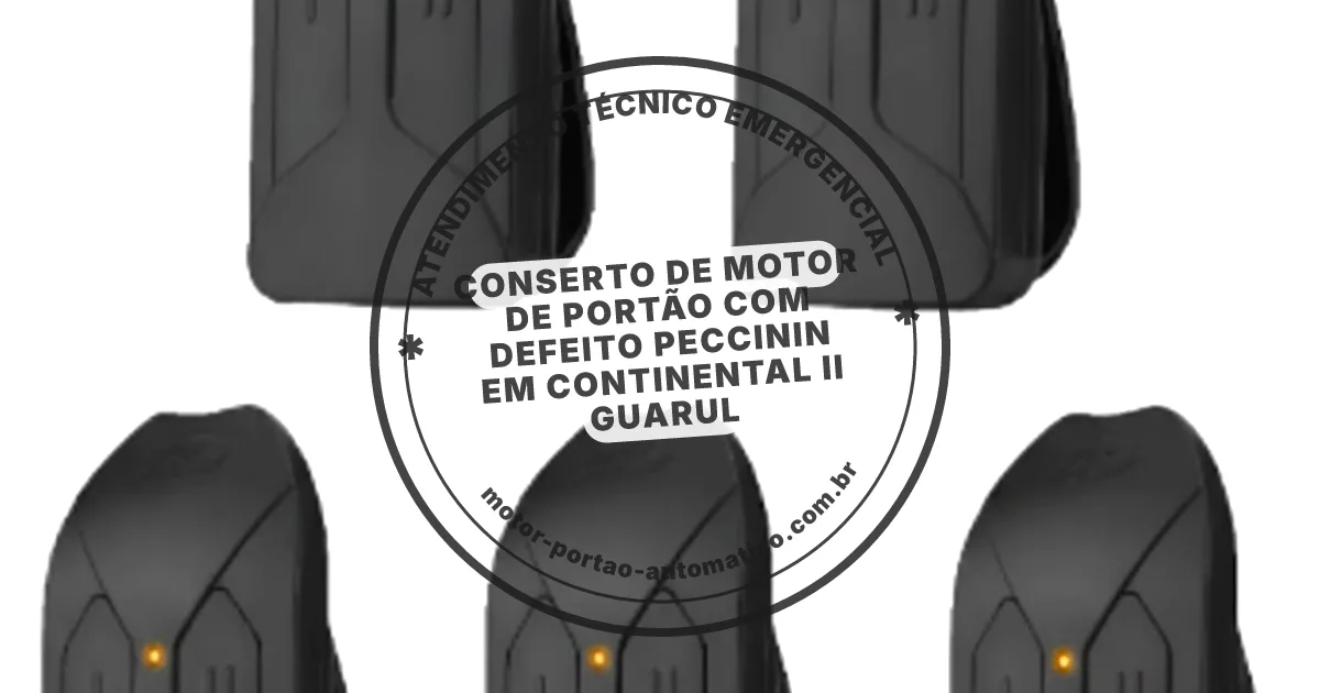 Conserto e instalação de portão automático em Continental Ii Guarul