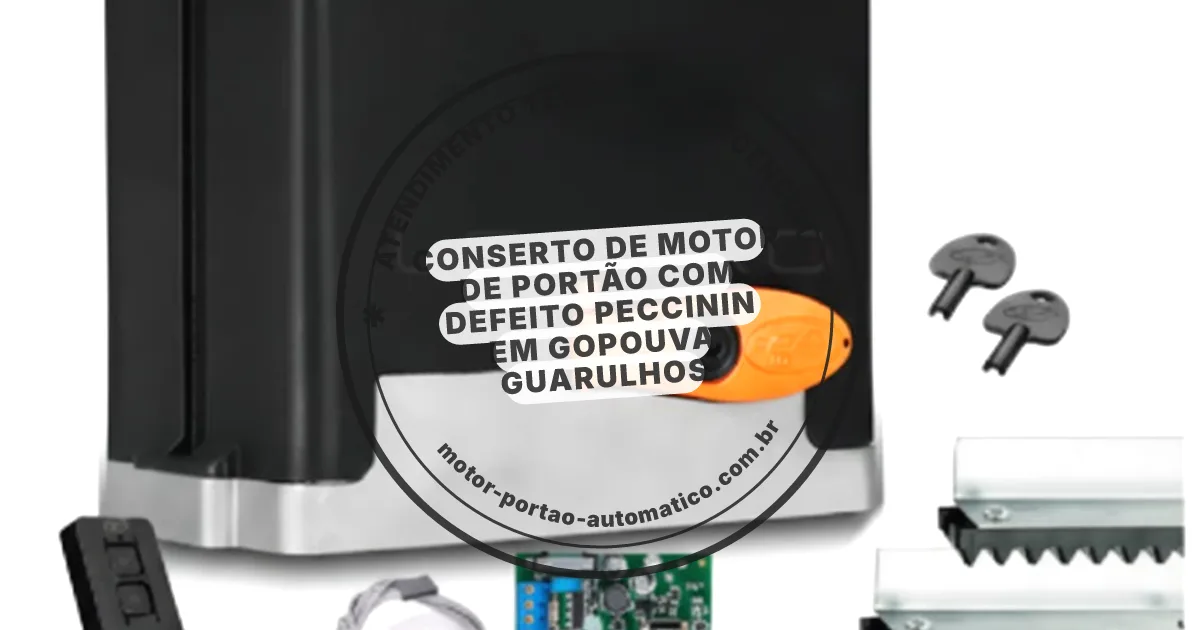 Conserto e instalação de portão automático em Gopouva Guarulhos
