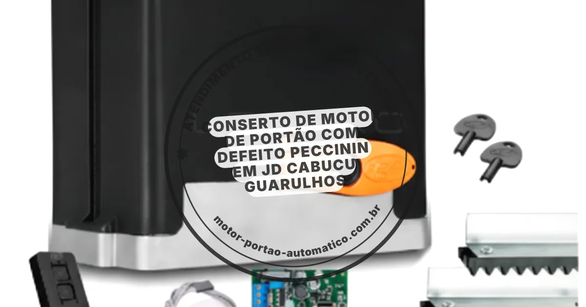 Conserto e instalação de portão automático em Jd Cabucu Guarulhos