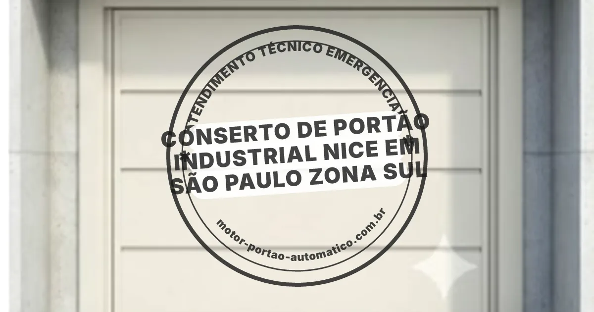 Conserto e instalação de portão automático em São Paulo Zona Sul