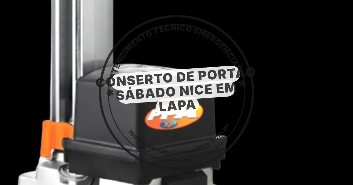Conserto e instalação de portão automático em Lapa