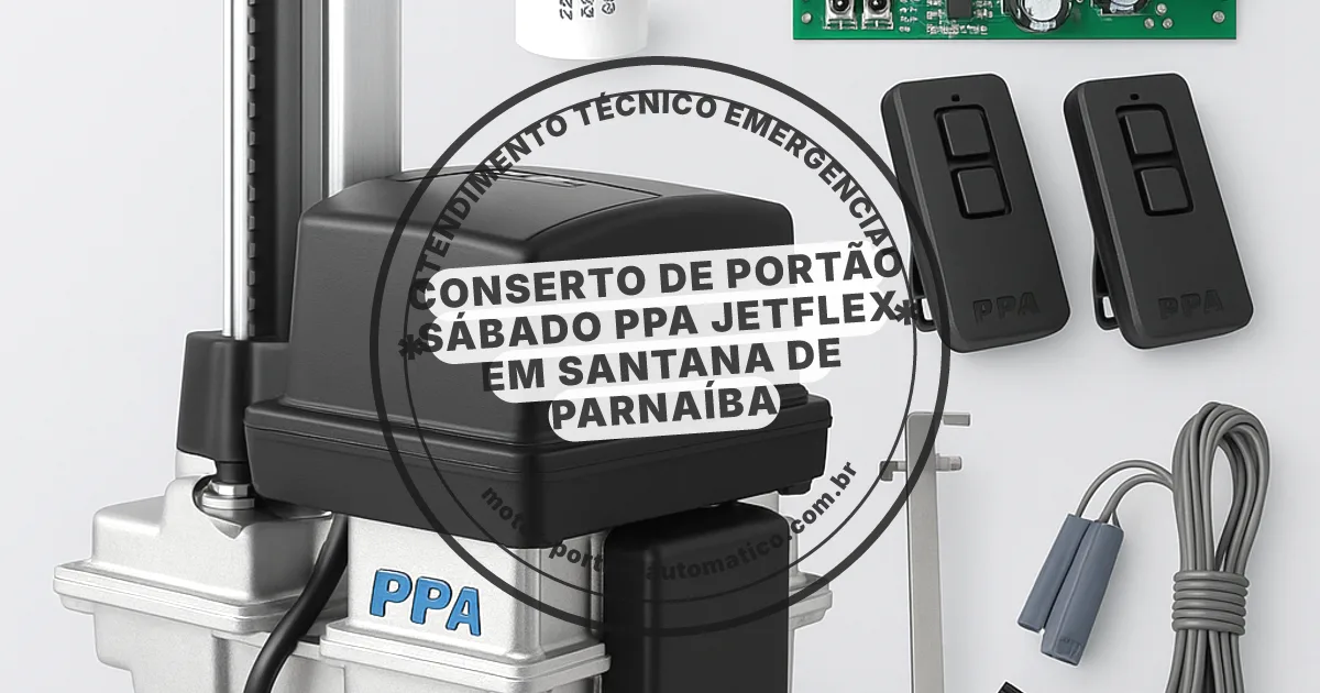 Conserto e instalação de portão automático em Santana de Parnaíba