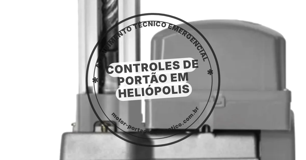 Conserto e instalação de portão automático em Heliópolis