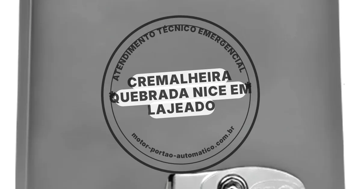 Conserto e instalação de portão automático em Lajeado