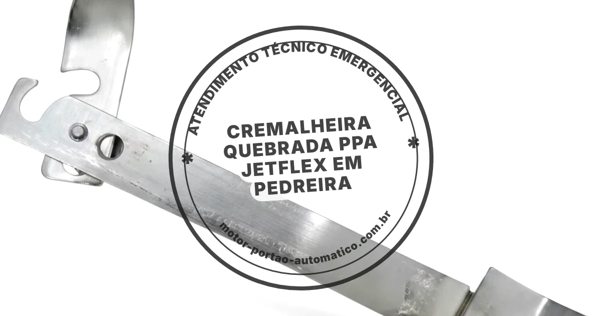 Conserto e instalação de portão automático em Pedreira