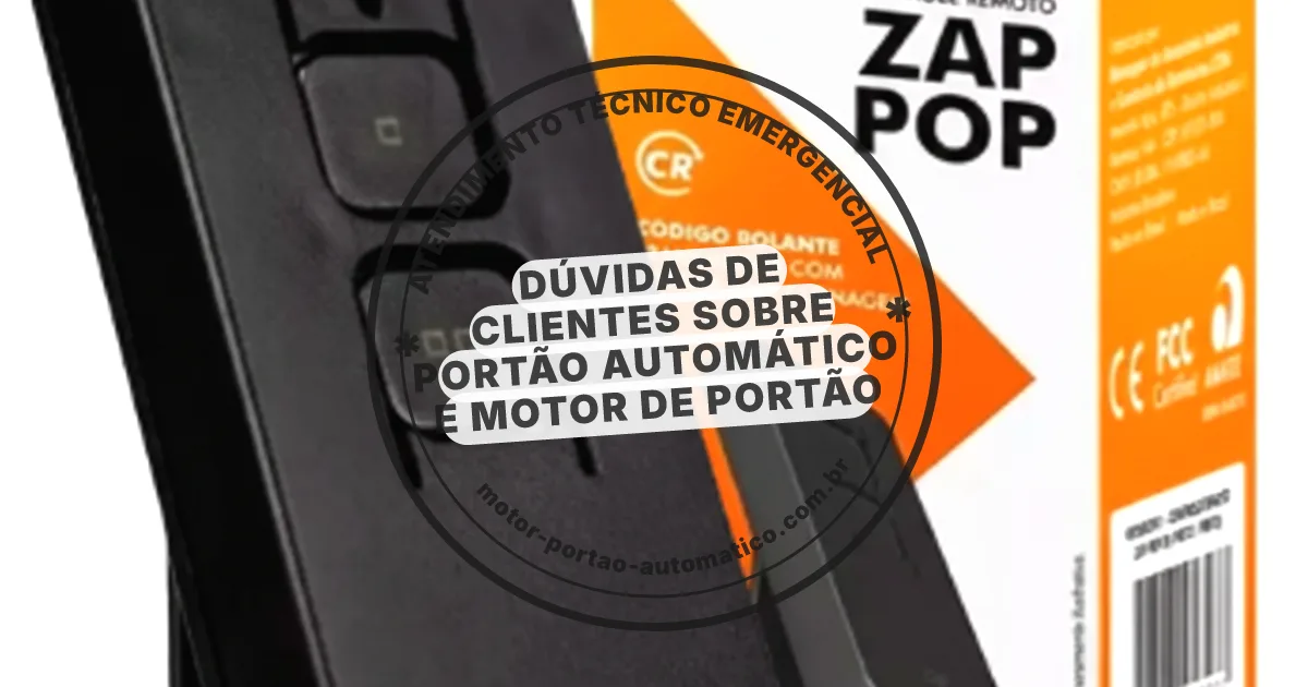 Conserto e instalação de portão automático em Motor De Portao