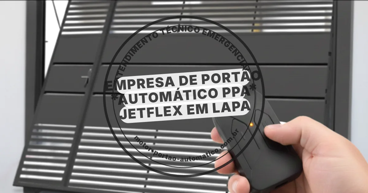 Conserto e instalação de portão automático em Lapa
