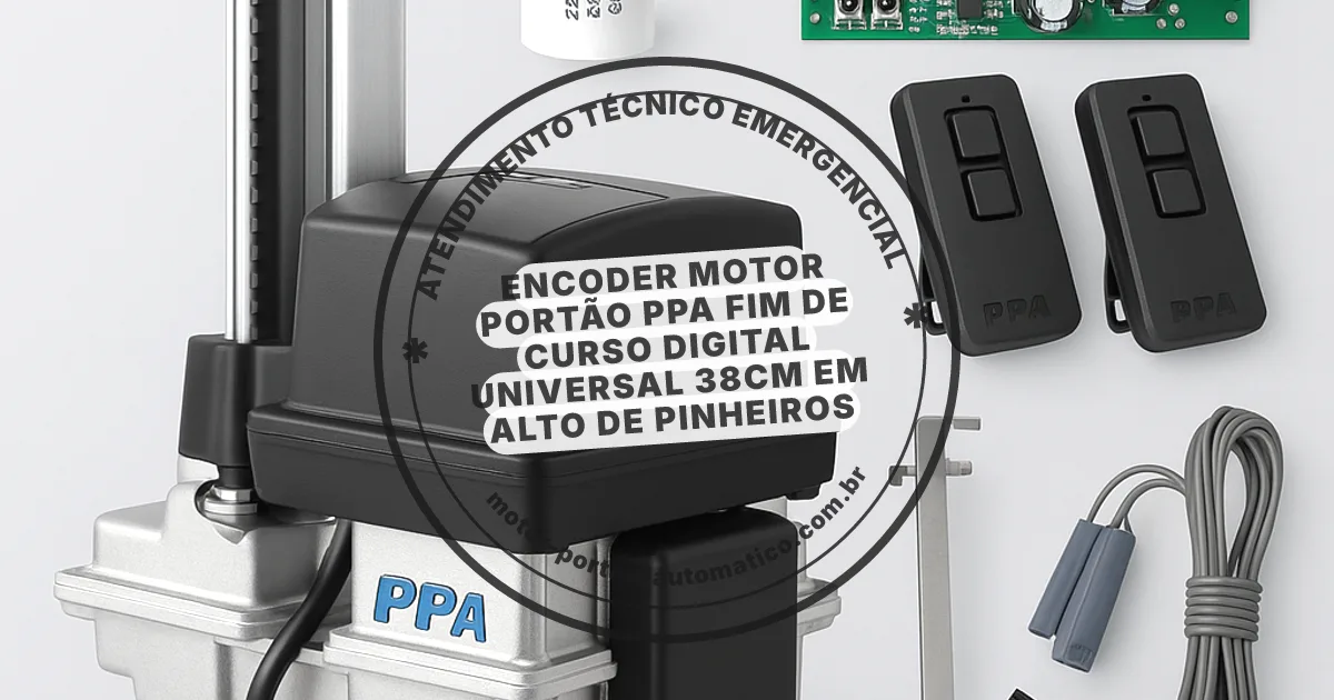 Conserto e instalação de portão automático em Alto de Pinheiros