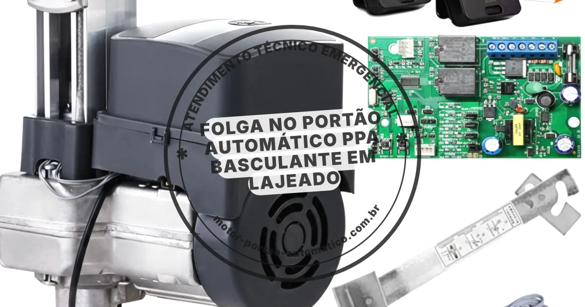 Conserto e instalação de portão automático em Lajeado