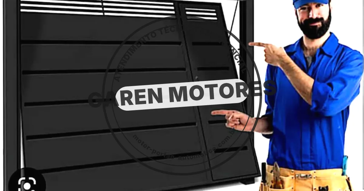 Conserto e instalação de portão automático em Garen Motores