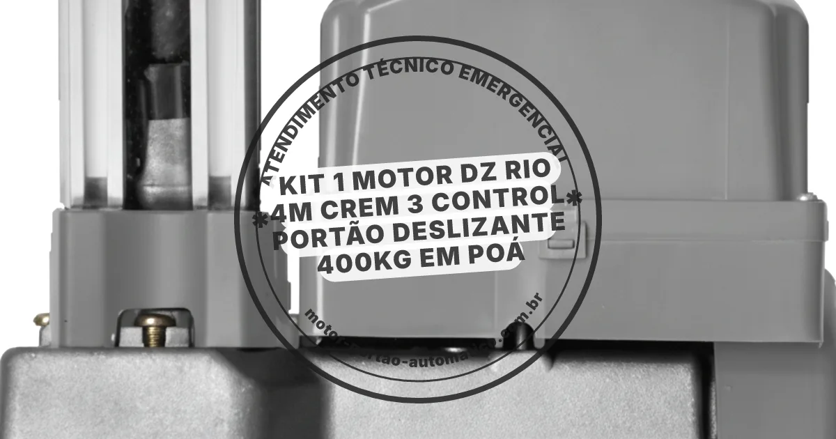 Conserto e instalação de portão automático em Poá