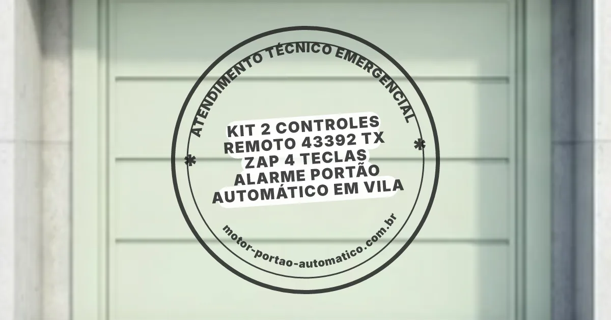 Conserto e instalação de portão automático em Vila Clementino