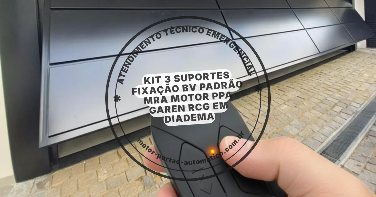 Conserto e instalação de portão automático em Diadema