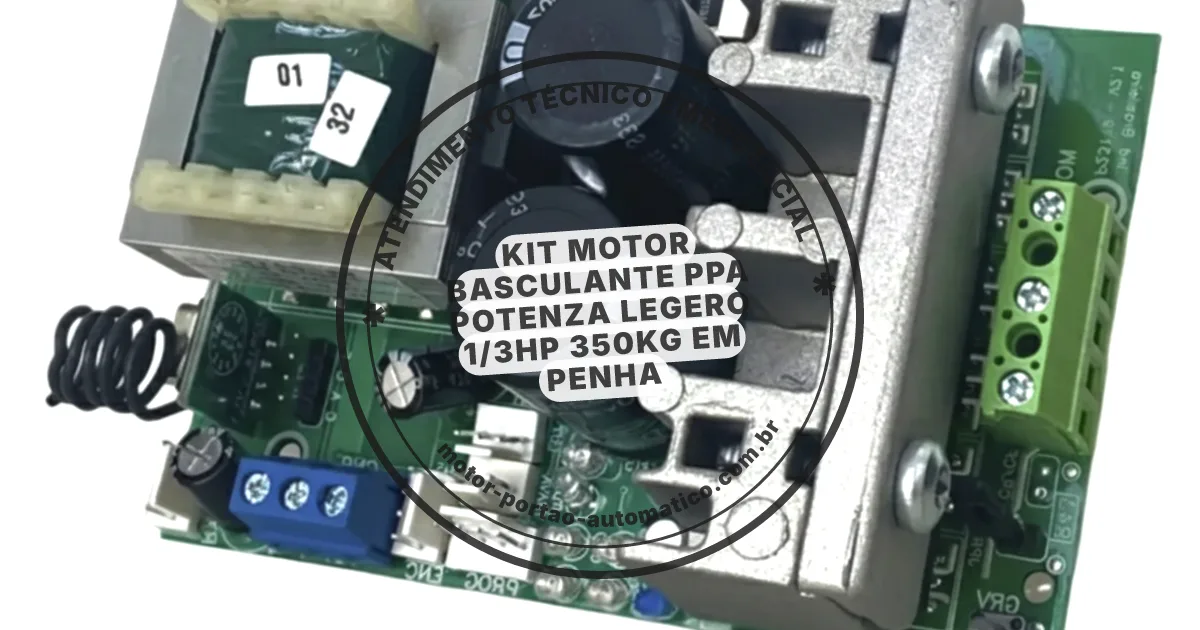 Conserto e instalação de portão automático em Penha