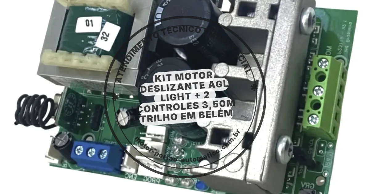Conserto e instalação de portão automático em Belém