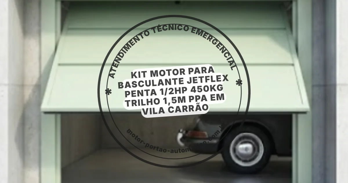 Conserto e instalação de portão automático em Vila Carrão