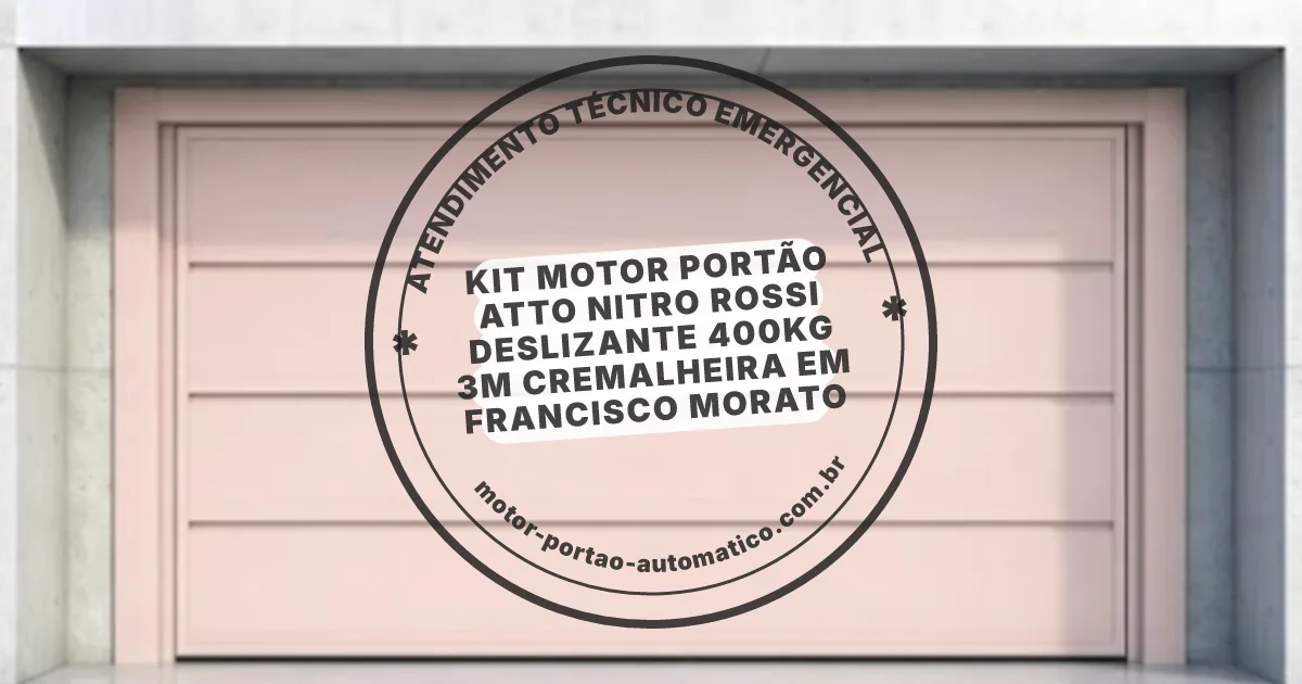 Conserto e instalação de portão automático em Francisco Morato