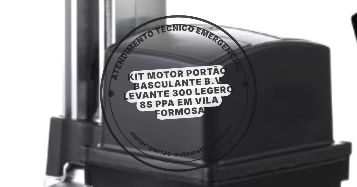 Conserto e instalação de portão automático em Vila Formosa