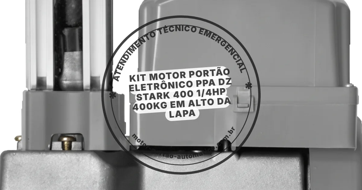 Conserto e instalação de portão automático em Alto da Lapa