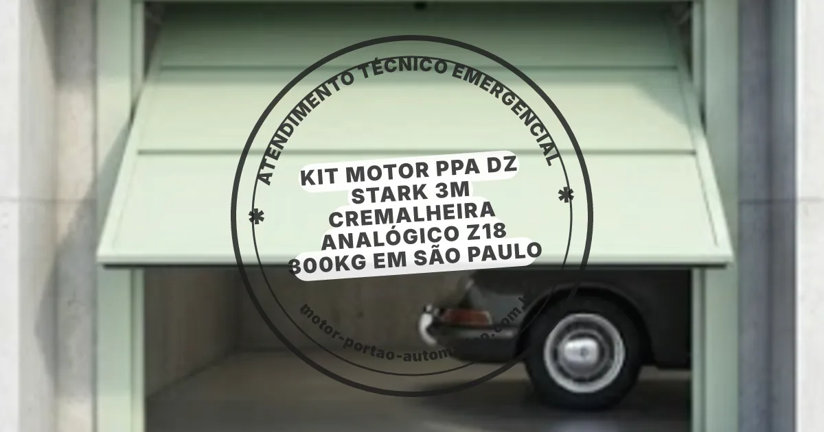 Conserto e instalação de portão automático em São Paulo Zona Norte