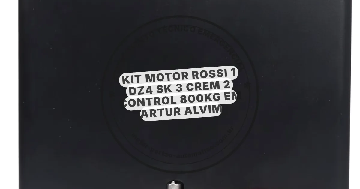 Conserto e instalação de portão automático em Artur Alvim