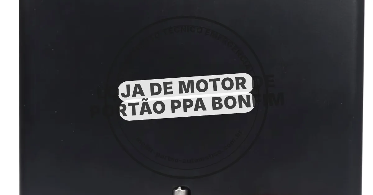 Conserto e instalação de portão automático em Portao Ppa Bonfim
