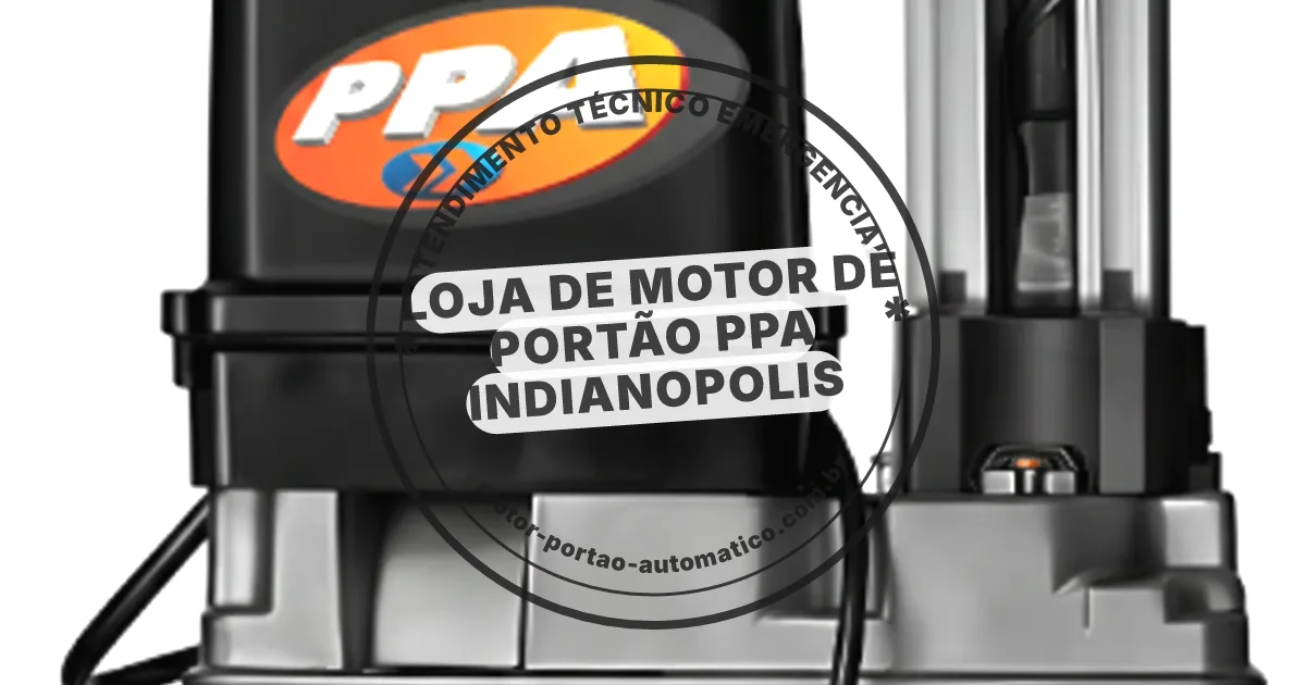 Conserto e instalação de portão automático em Portao Ppa Indianopolis