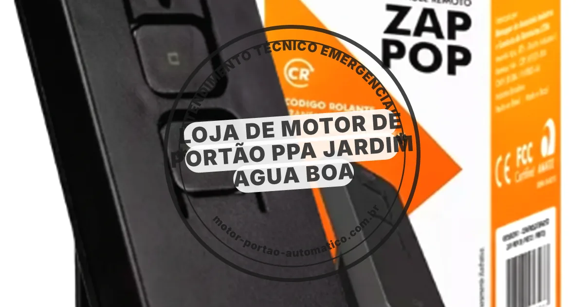 Conserto e instalação de portão automático em Jardim Agua Boa