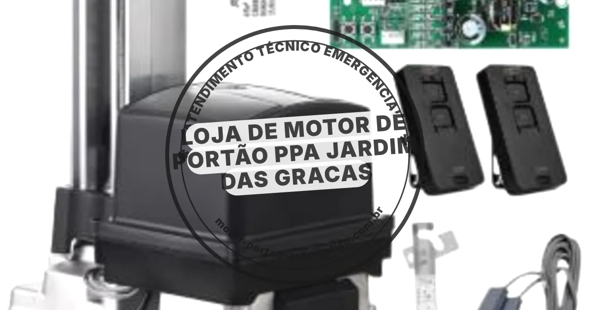 Conserto e instalação de portão automático em Jardim Das Gracas