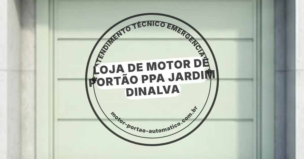 Conserto e instalação de portão automático em Ppa Jardim Dinalva