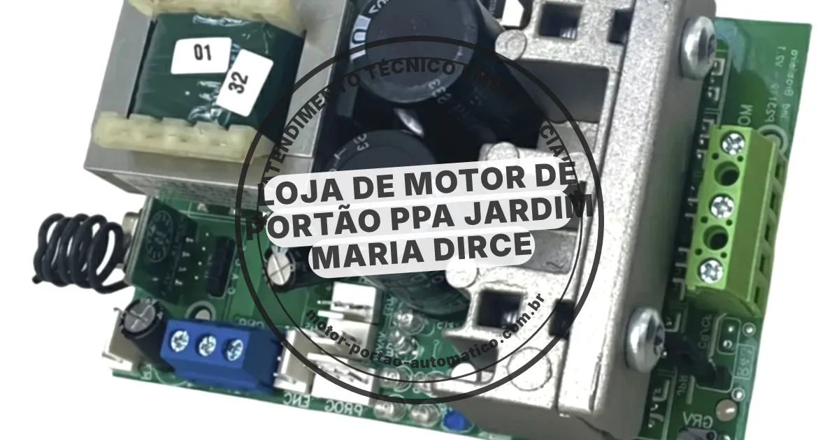 Conserto e instalação de portão automático em Jardim Maria Dirce