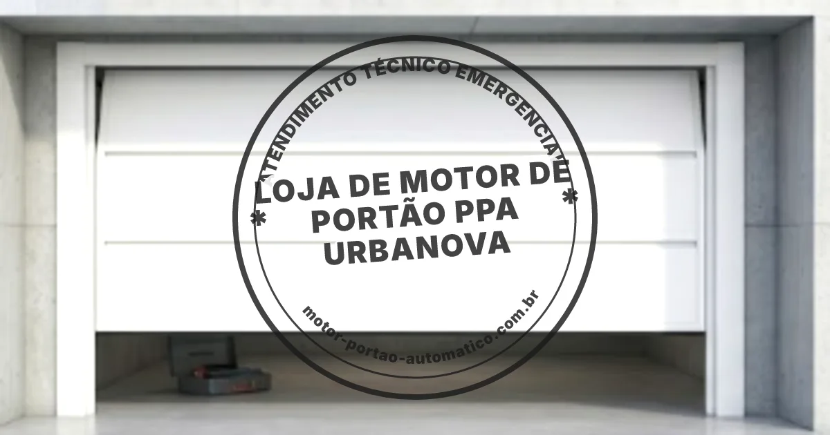 Conserto e instalação de portão automático em Portao Ppa Urbanova