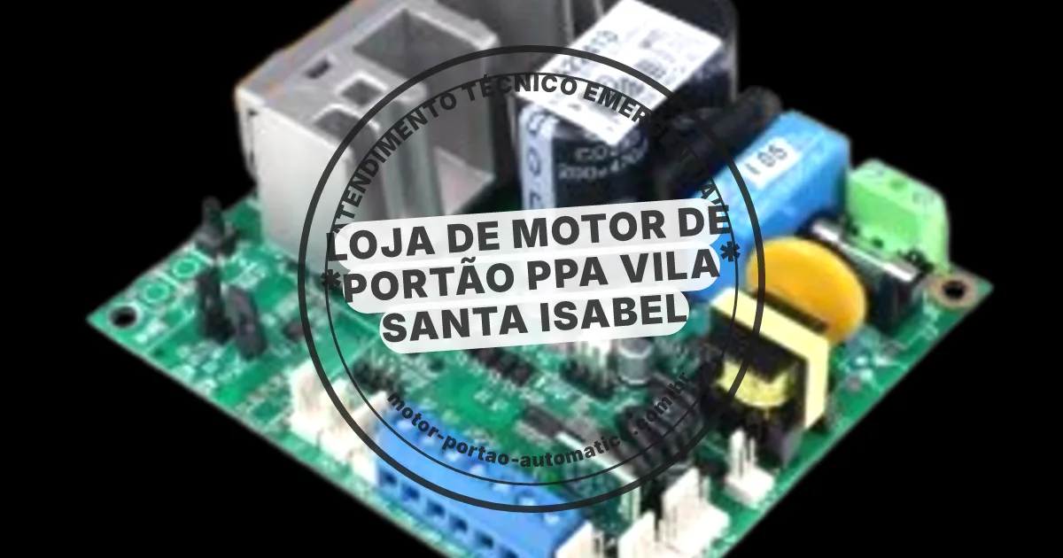 Conserto e instalação de portão automático em Vila Santa Isabel