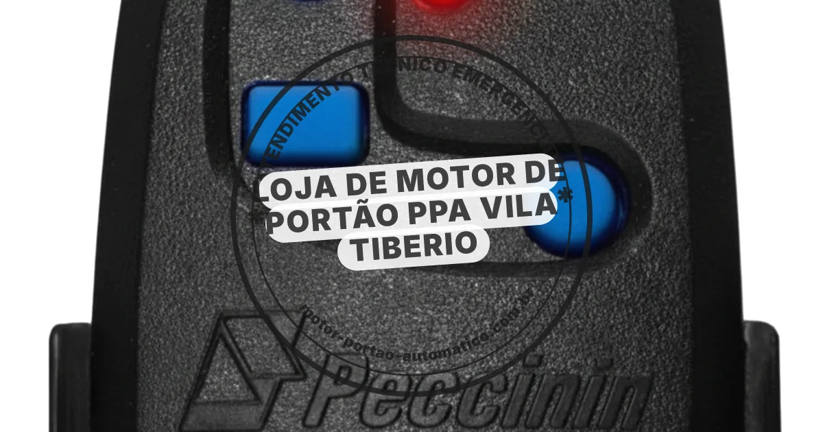 Conserto e instalação de portão automático em Ppa Vila Tiberio